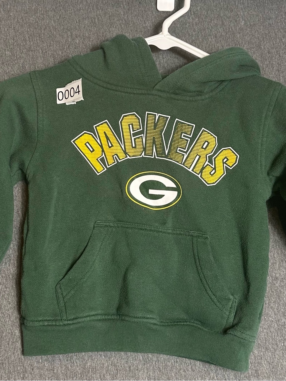 NFL Green & Yellow Packers Kids Hoodie Sweatshirt